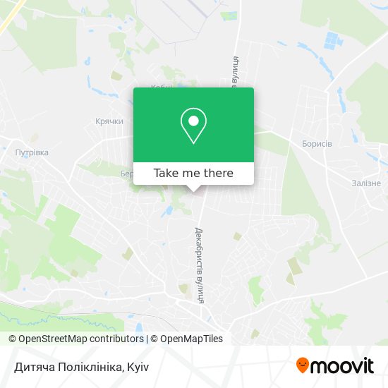 Дитяча Поліклініка map