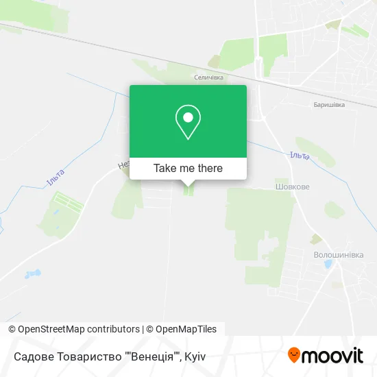 Садове Товариство ""Венеція"" map