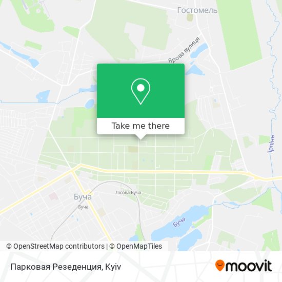 Парковая Резеденция map