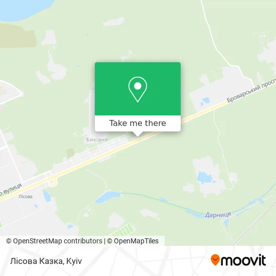 Лісова Казка map