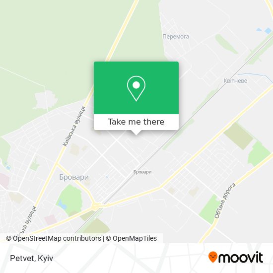 Petvet map