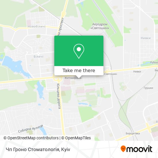 Чп Гроно Стоматологія map