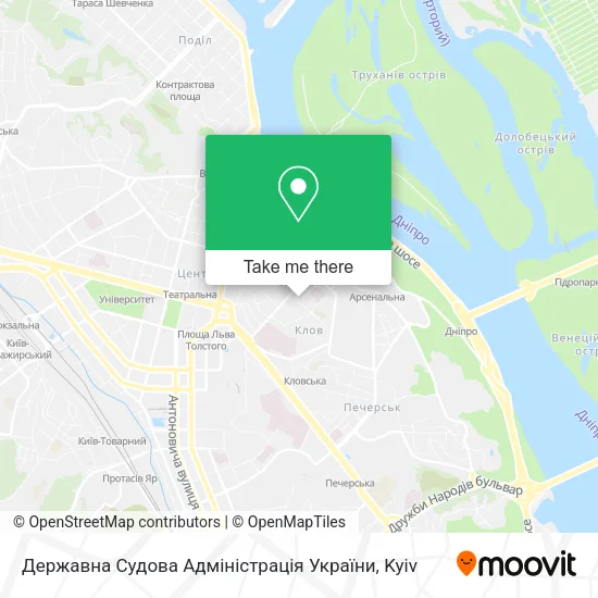 Карта Державна Судова Адміністрація України