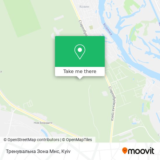 Тренувальна Зона Мнс map