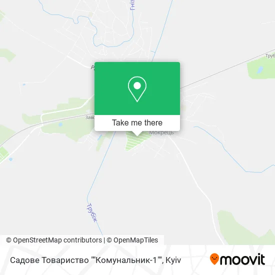 Садове Товариство ""Комунальник-1"" map
