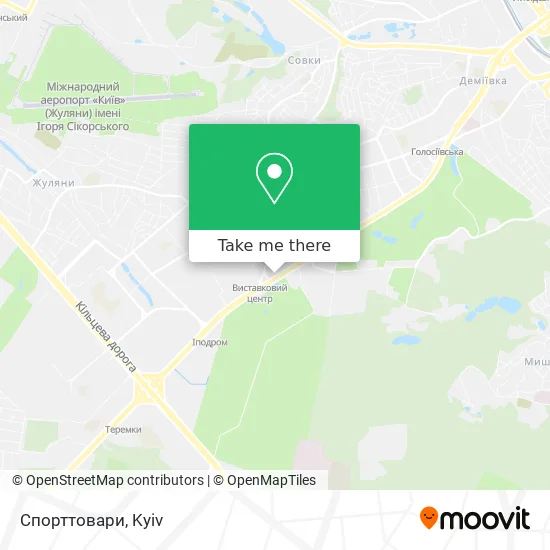 Спорттовари map