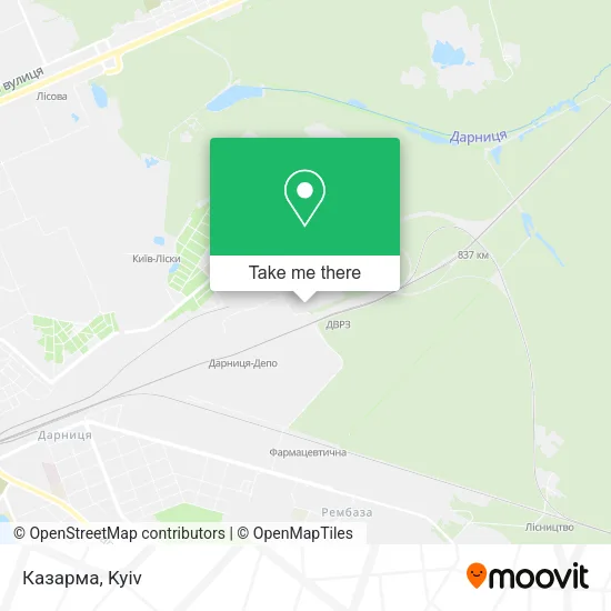 Карта Казарма