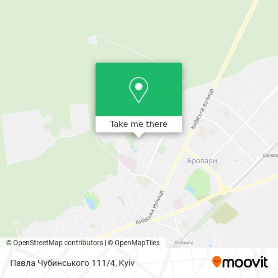 Павла Чубинського 111/4 map