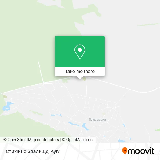 Стихійне Звалище map