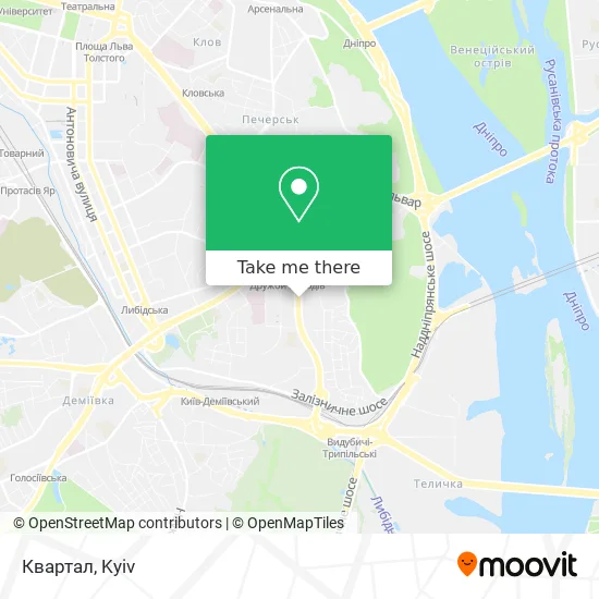 Карта Квартал