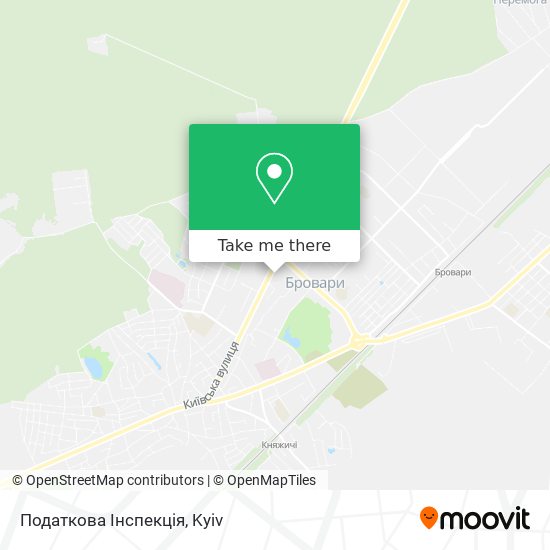 Податкова Інспекція map