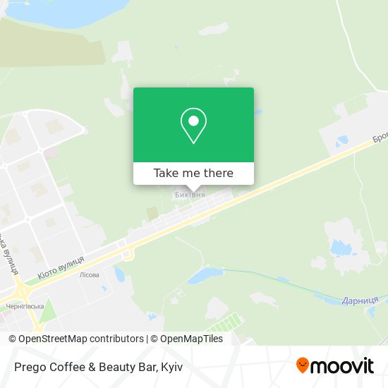 Prego Coffee & Beauty Bar map