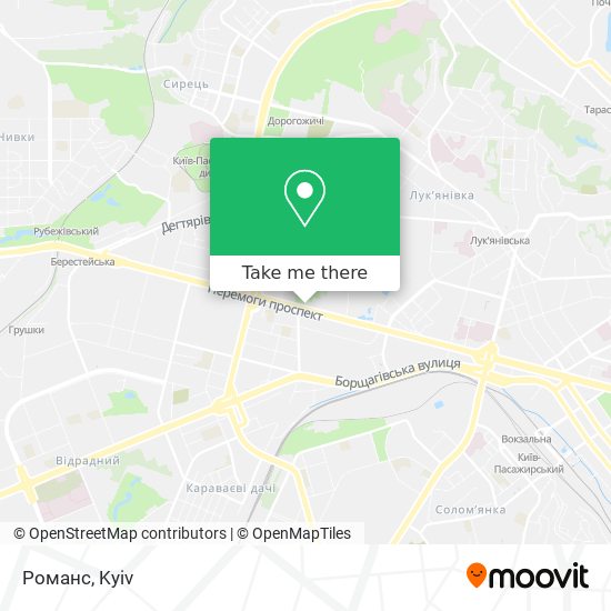 Романс map