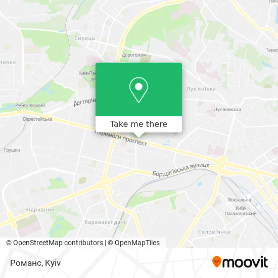 Романс map