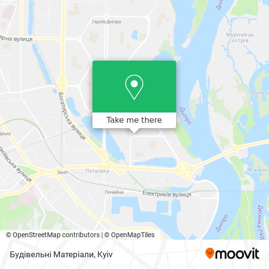 Будівельні Матеріали map