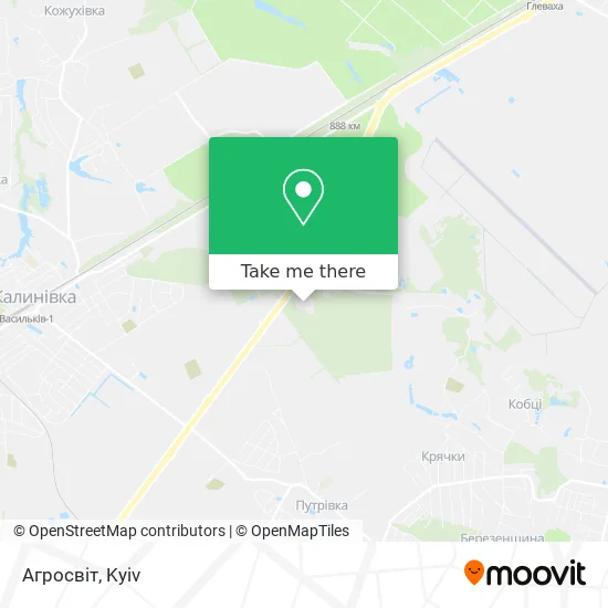 Карта Агросвіт
