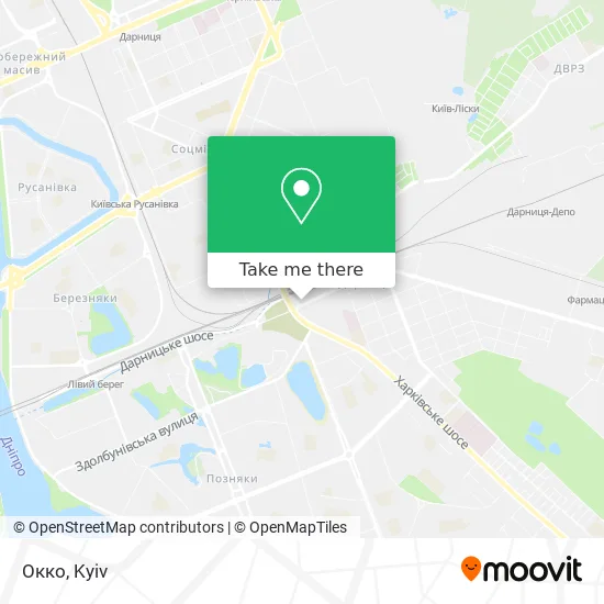 Окко map