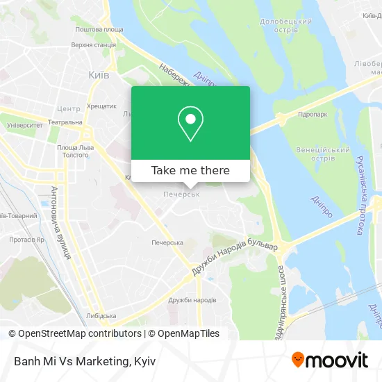 Карта Banh Mi Vs Marketing