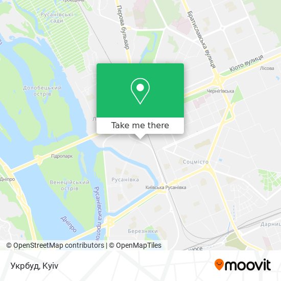 Карта Укрбуд