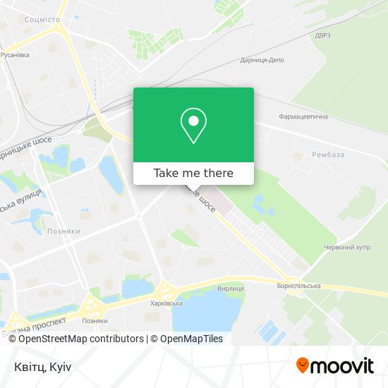 Квітц map