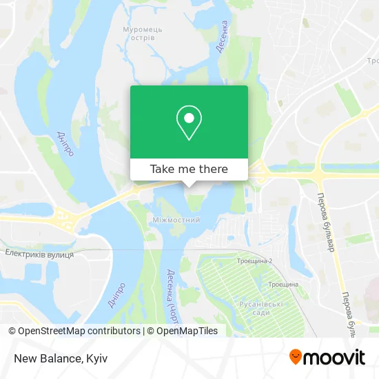 Карта New Balance