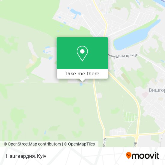 Нацгвардия map