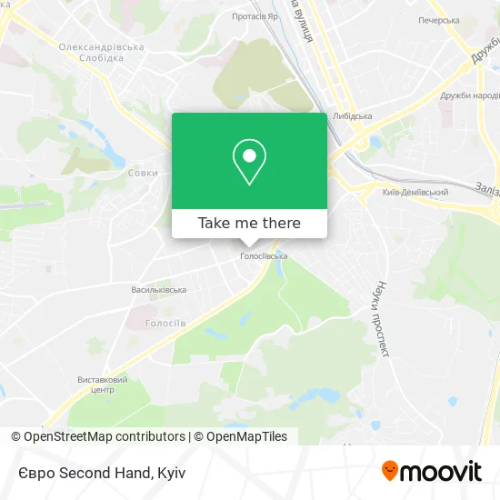 Карта Євро Second Hand