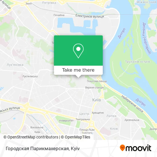 Городская Парикмахерская map