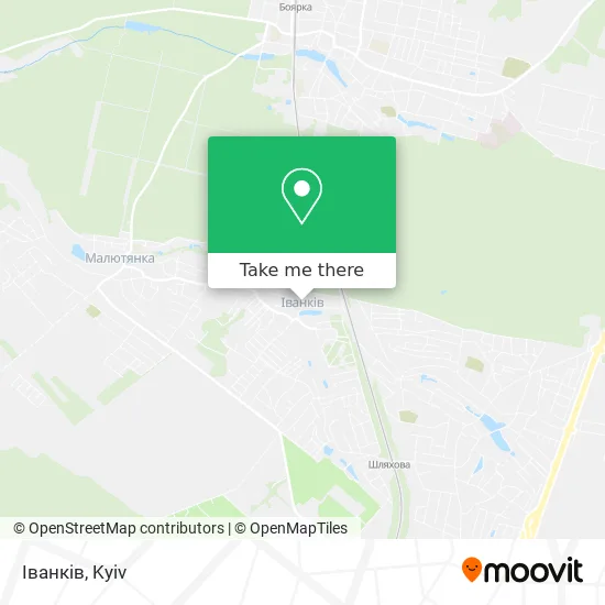 Карта Іванків