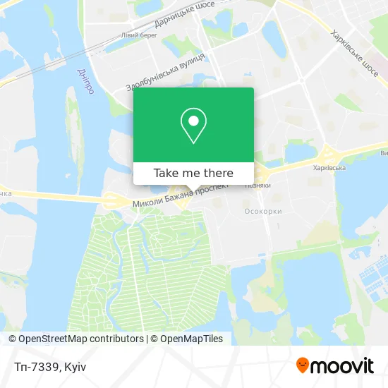 Карта Тп-7339