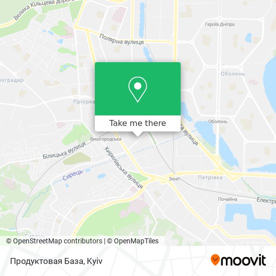 Продуктовая База map