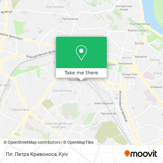Пл. Петра Кривоноса map