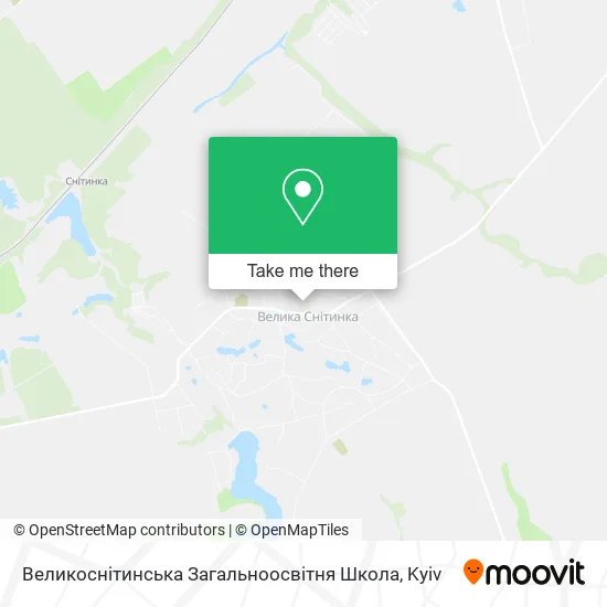 Великоснітинська Загальноосвітня Школа map