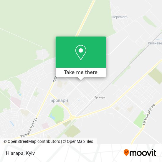 Ніагара map