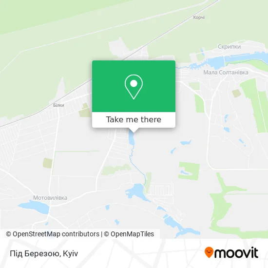 Карта Під Березою
