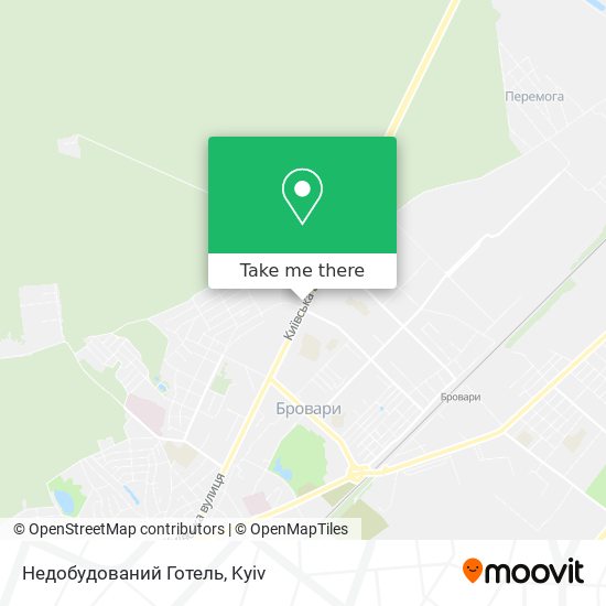 Недобудований Готель map