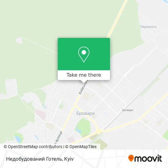 Карта Недобудований Готель