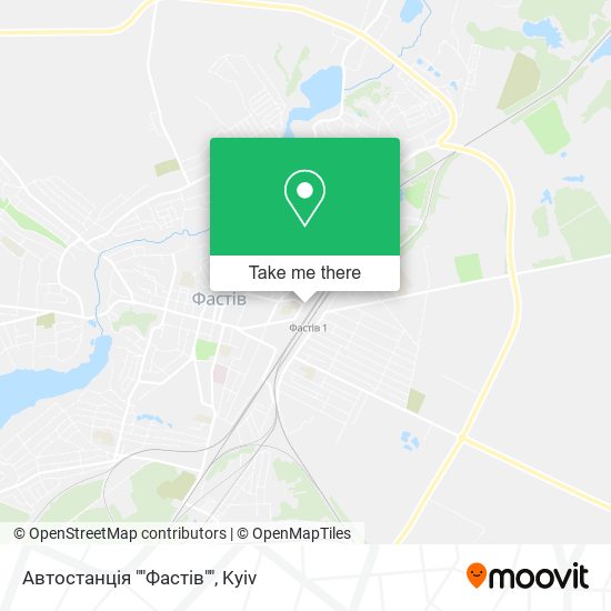Автостанція ""Фастів"" map
