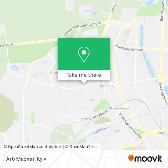 Карта Атб-Маркет