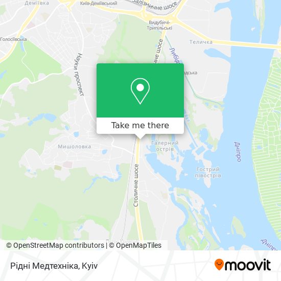 Рідні Медтехніка map