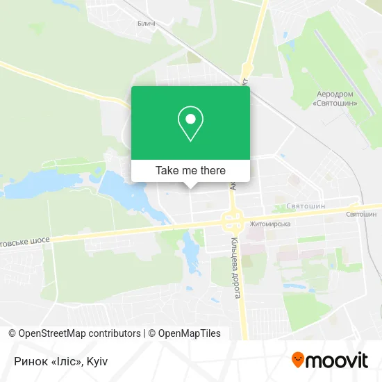Карта Ринок «Іліс»