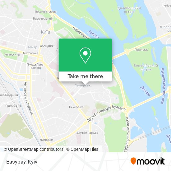 Easypay map