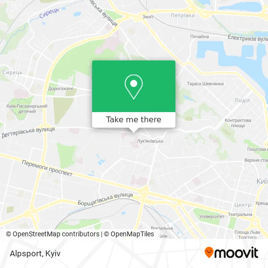 Карта Alpsport