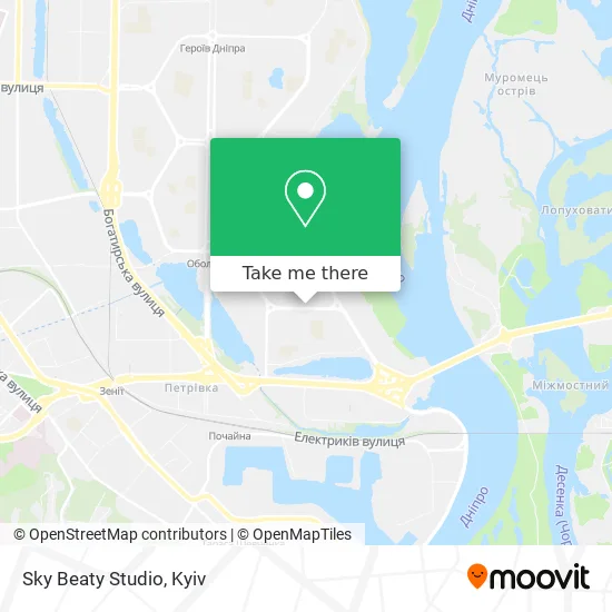 Карта Sky Beaty Studio