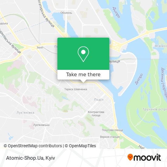 Atomic-Shop.Ua map