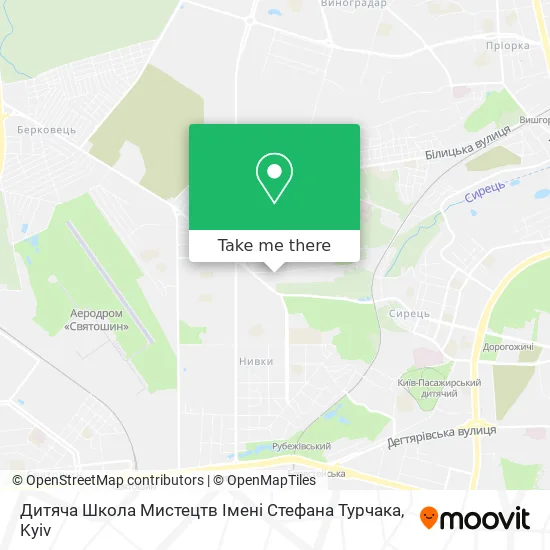 Дитяча Школа Мистецтв Імені Стефана Турчака map