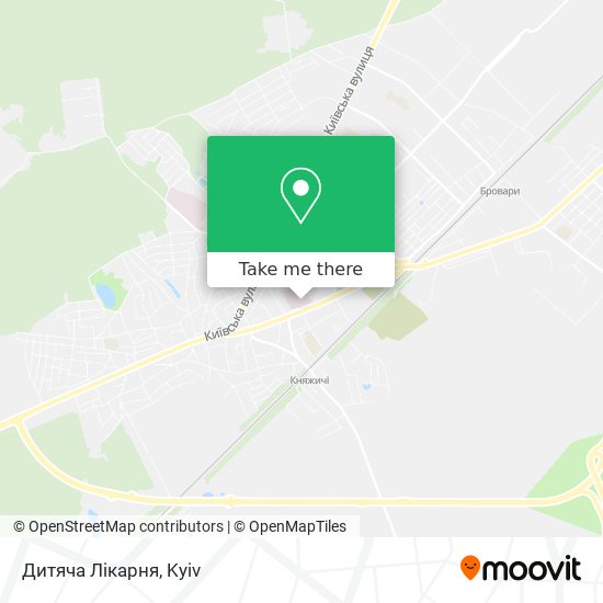 Дитяча Лікарня map