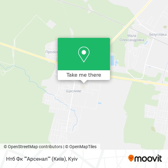 Нтб Фк ""Арсенал"" (Київ) map
