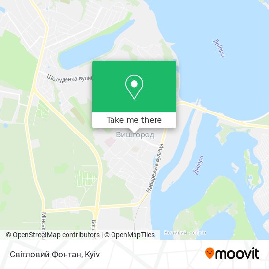 Світловий Фонтан map