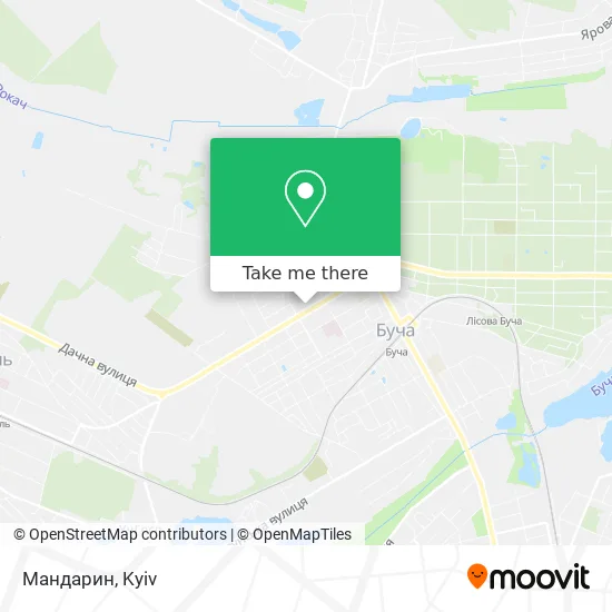 Карта Мандарин